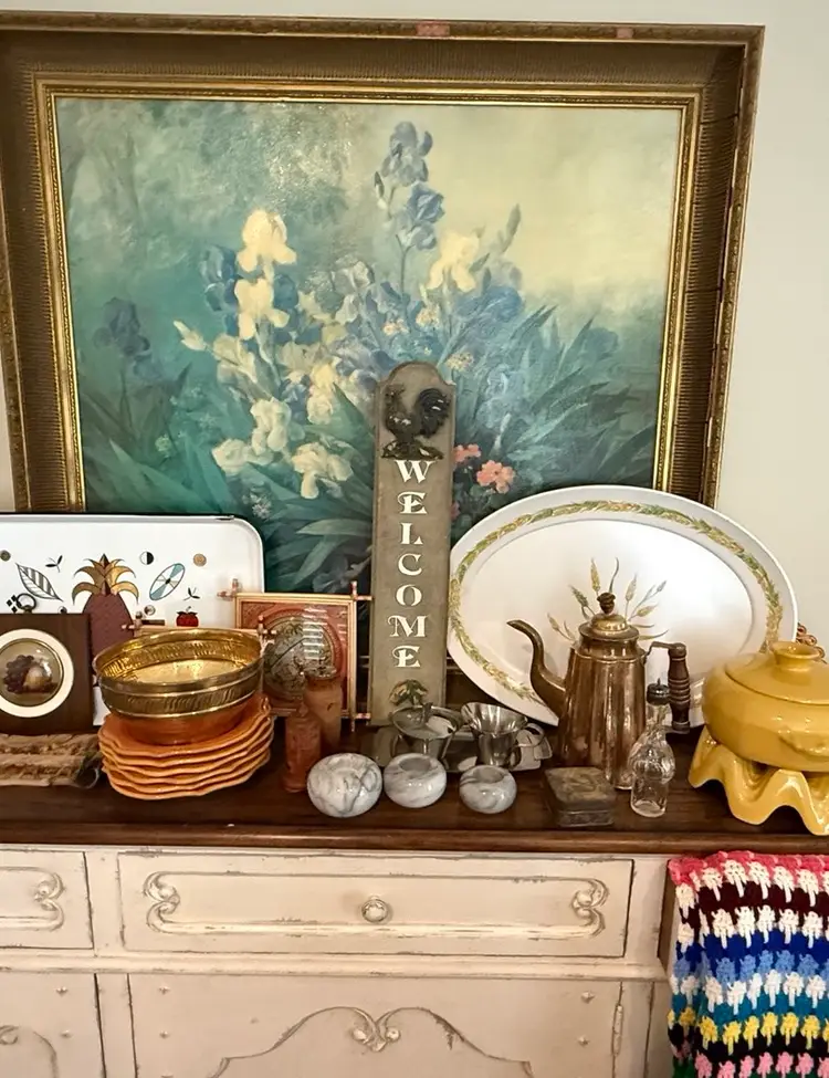 Louisiana Lagniappe- Brass, Silver, and Glass