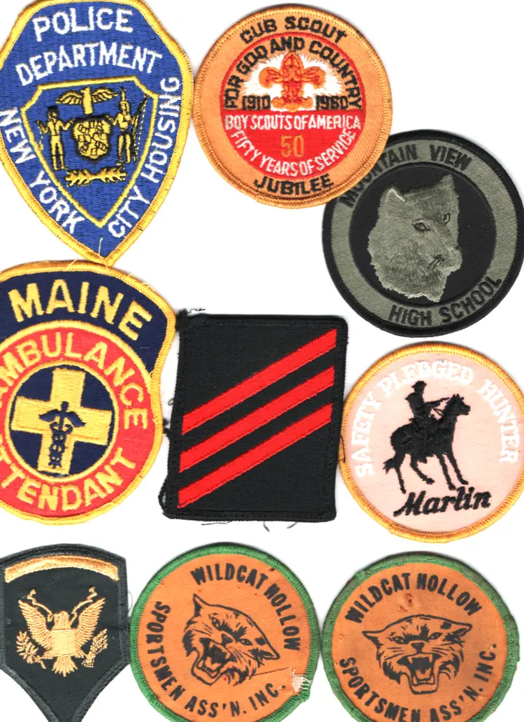 Patches Collecting Crafts Military Transportation Misc Total 42