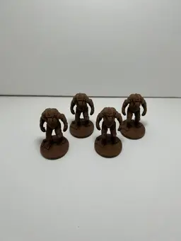 Bigfoot 3-D Printed Figurine