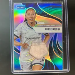 Christen Press 2025 Parkside Pacific Relic Soccer Card