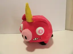 * Exploding Kittens Obnoxiously Bright Pink Unicorn Pig 10” Plush