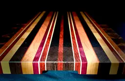 Custom end-grain Heirloom cutting boards.