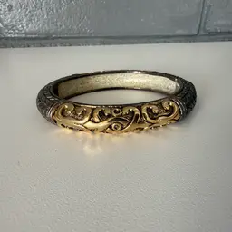 Floral Hand Cuff Bangle