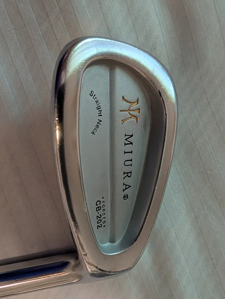 Miura Forged Iron Set 4-PW KBS Stiff Flex RH Excellent MC 102 / CB 202