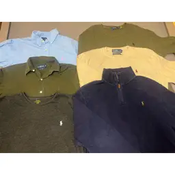 Polo Ralph Lauren Long Sleeve 6 Item Lot