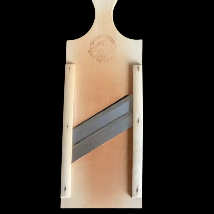 Traditional Vintage Wooden Cabbage Slicer From Tyrol, Austria. 16 x 5 Inches
