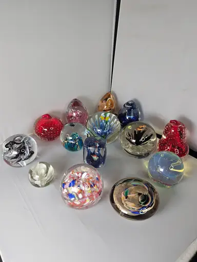 Paperweights,Paperweights, and More Paperweights! Come see all the beautiful Paperweights!!! 