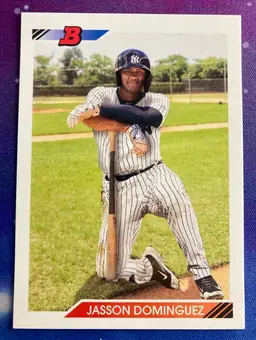 2020 Jasson Dominguez Bowman Heritage Image Variation #BHP-8 NY Yankees