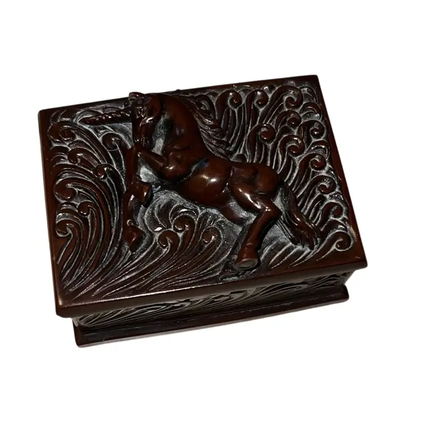 Unicorn Box Heavy Resin 4” x 3”