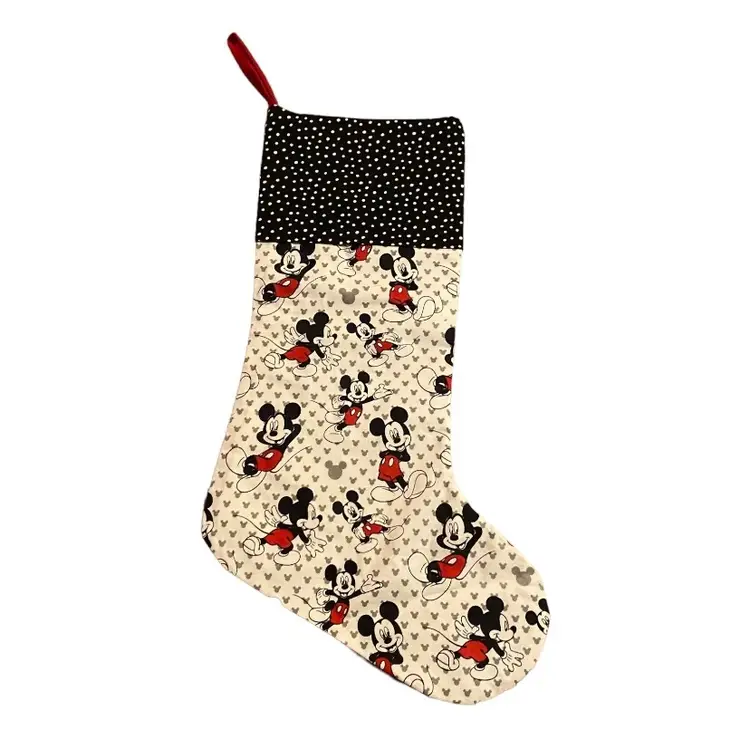 Mickey Mouse Handmade Christmas Stocking 