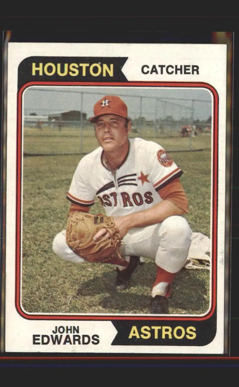 1974 Topps #635 John Edwards - (pk5) - Houston Astros
