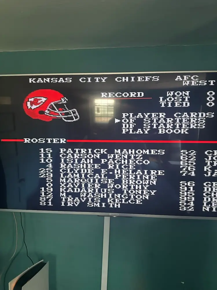 TECMO BOWL 2025 NES