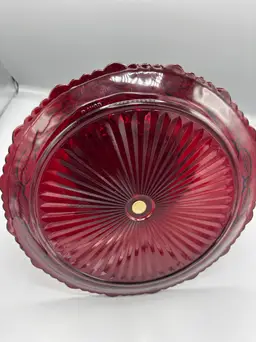Avon Cape Cod ruby 2 tier tray