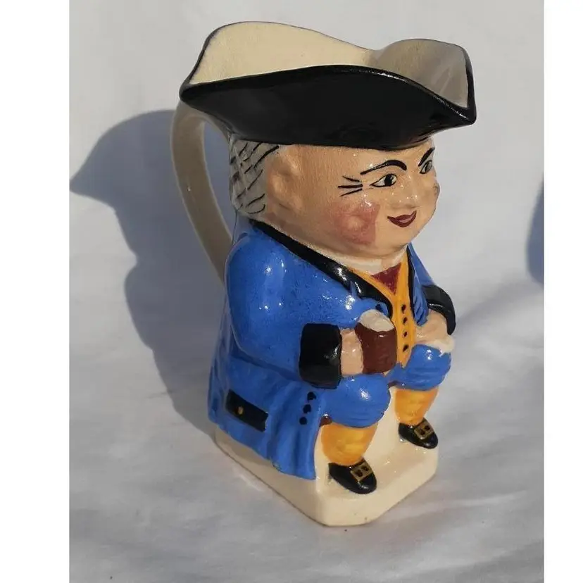 Vintage Hand Painted Toby Devonmoor Pitcher Toby Mug