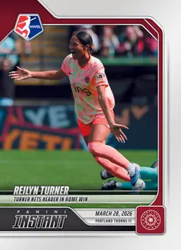 PRE SALE - Reilyn Turner - 2026 Panini Instant NWSL #24 - Base