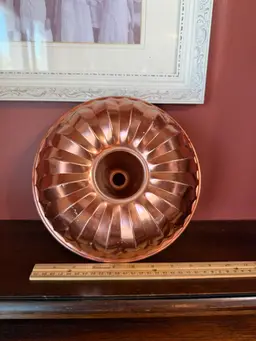 Copper Tinted Aluminum Mold/Bundt Pan