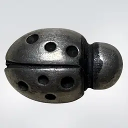 Vintage Sweden Pewter Ladybug 🐞 Pin Brooch .75”