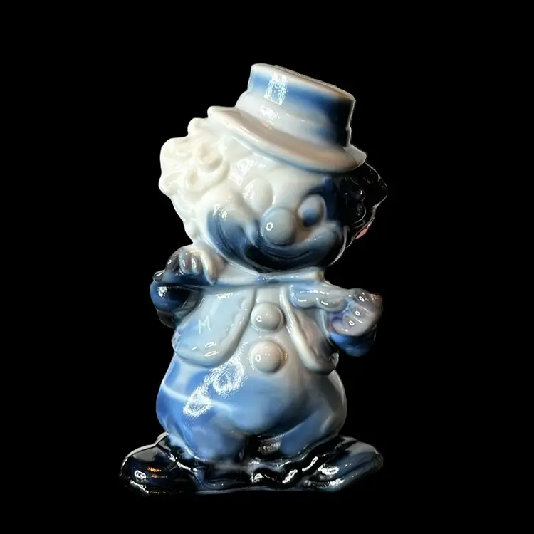 Vintage Mosser Slag Glass Fiddler Clown - Bugsy