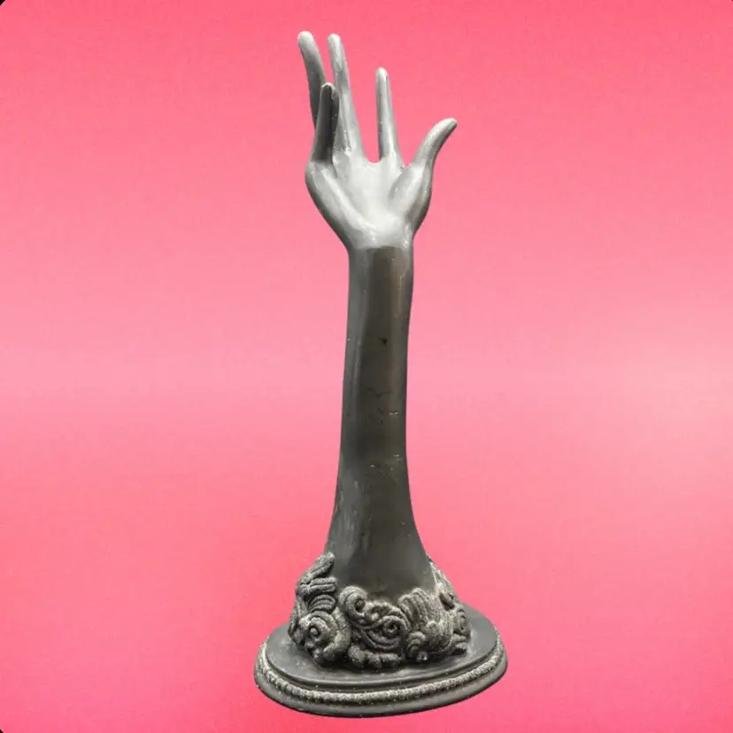 Katherine’s Collection Black Hand Mannequin VTG Jewelry Display Halloween Decor