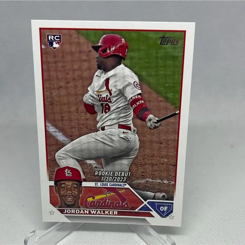 2023 topps update jordan walker #us122 St Louis Cardinals Rookie