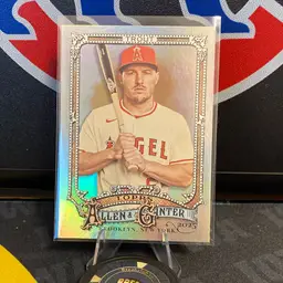 2025 Topps Allen & Ginter Mike Trout Foil Los Angeles Angels