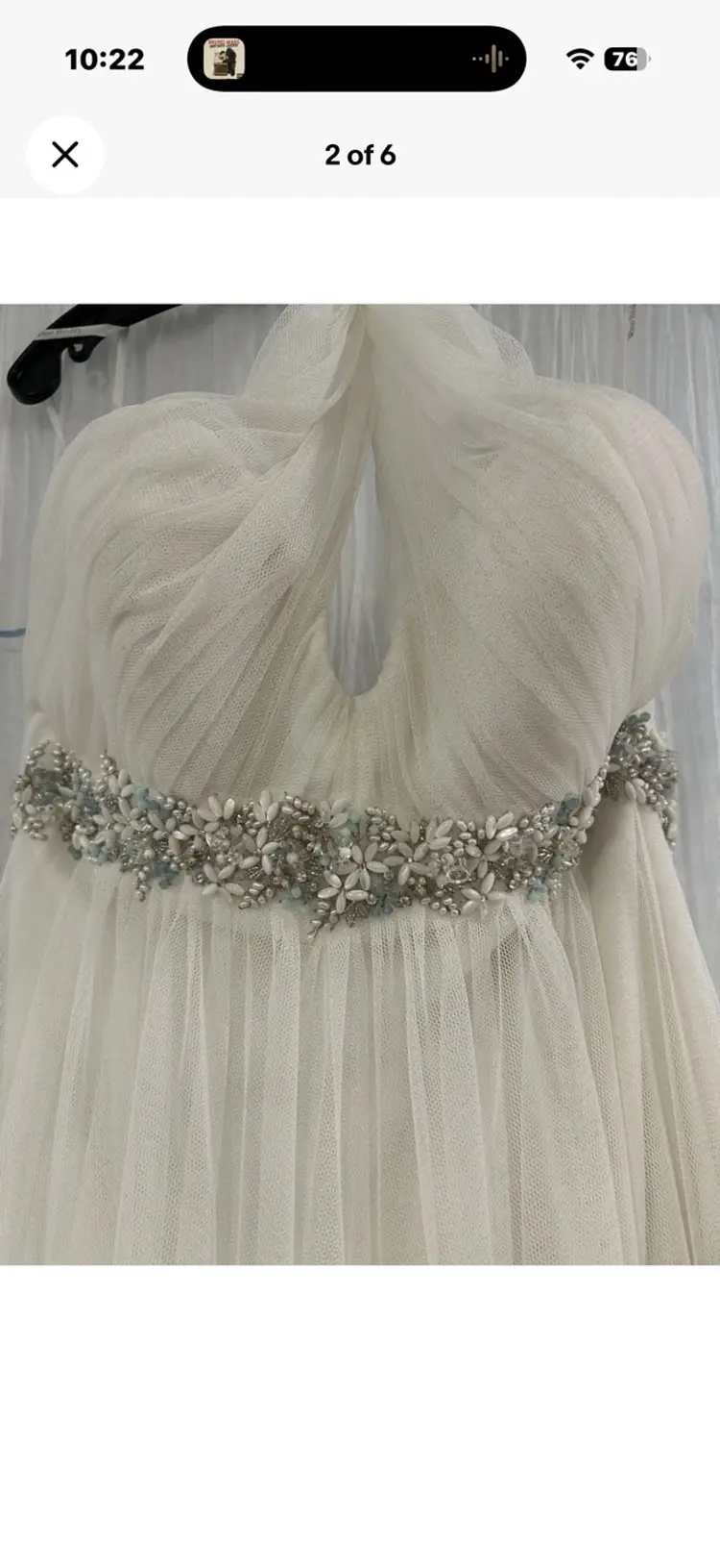 Wtoo Wedding Vintage Size 6 Bridal Gown Store Sample