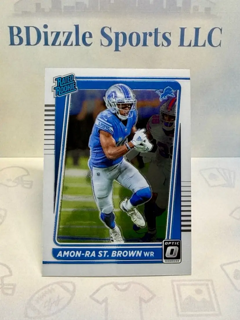 2021 Donruss Optic Amon-Ra St. Brown  #228 RC