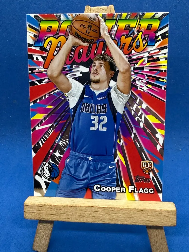 2025-26 Topps Cooper Flagg RC Power Players Dallas Mavericks