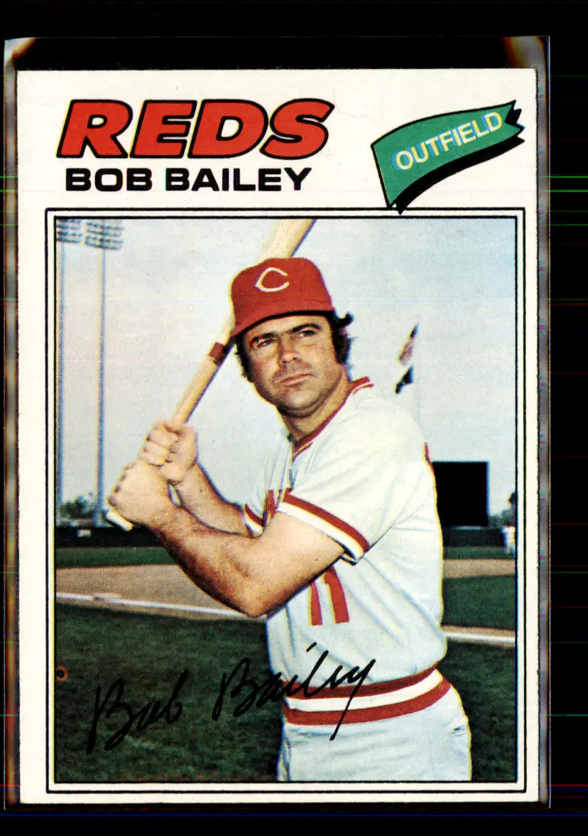 Bob Bailey 1977 Topps #221 - (144) - Cincinnati Reds