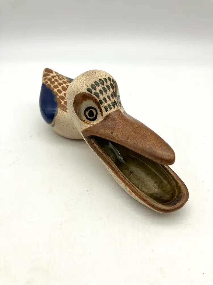 12 - Tonala Pelican Trinket Dish Ring Holder Ashtray Mexico