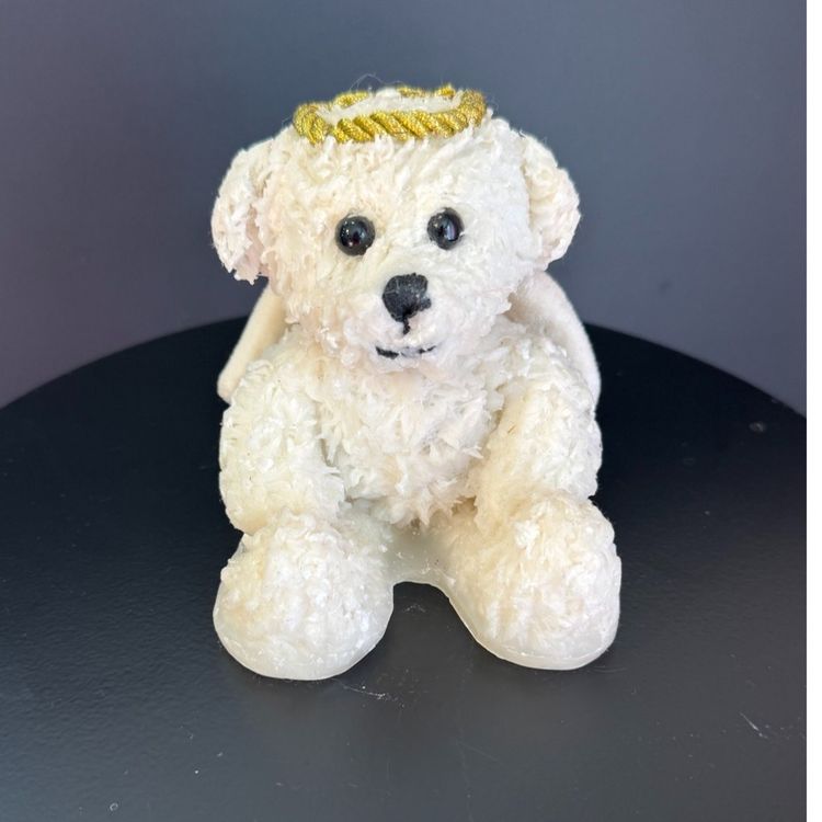 Coconut Angel, Bear Wax Candle