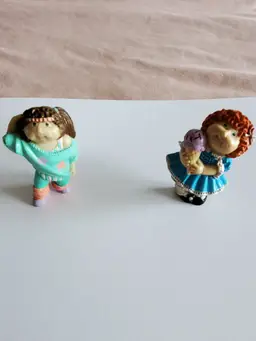 Cabbage Patch Kids PVC Figure - Ice Cream Cone Girl & Workout Girl