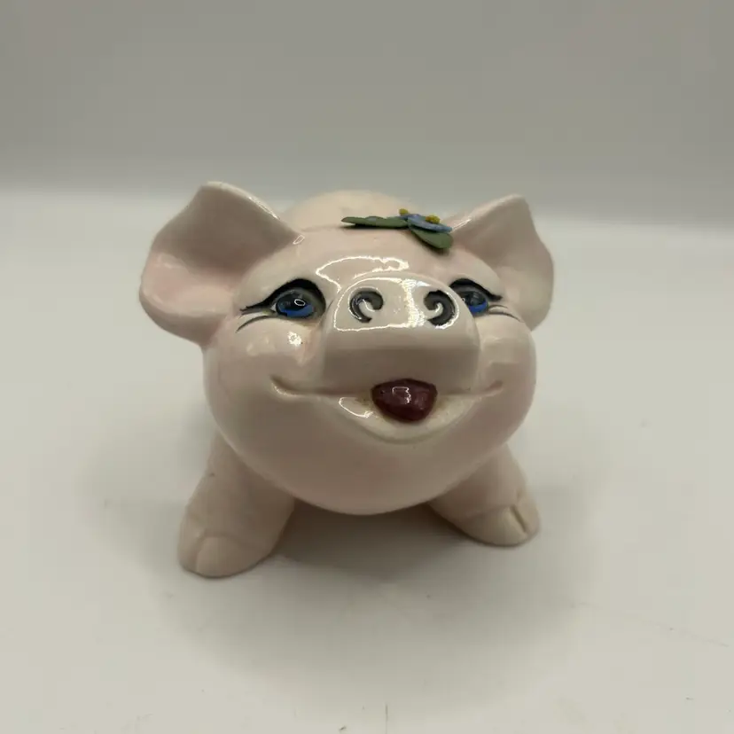 Vintage Ceramic Piggy Bank