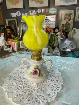 Vintage Small Oil Lamp