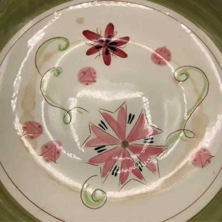 Vintage Stangl Pottery Carnival Large Serving Bowl 2.5" x 9.5" MCM 1955-1978