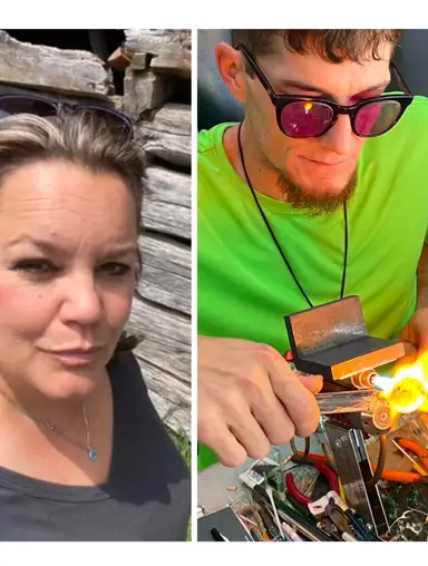 minis, vintage ➡️ blown glass