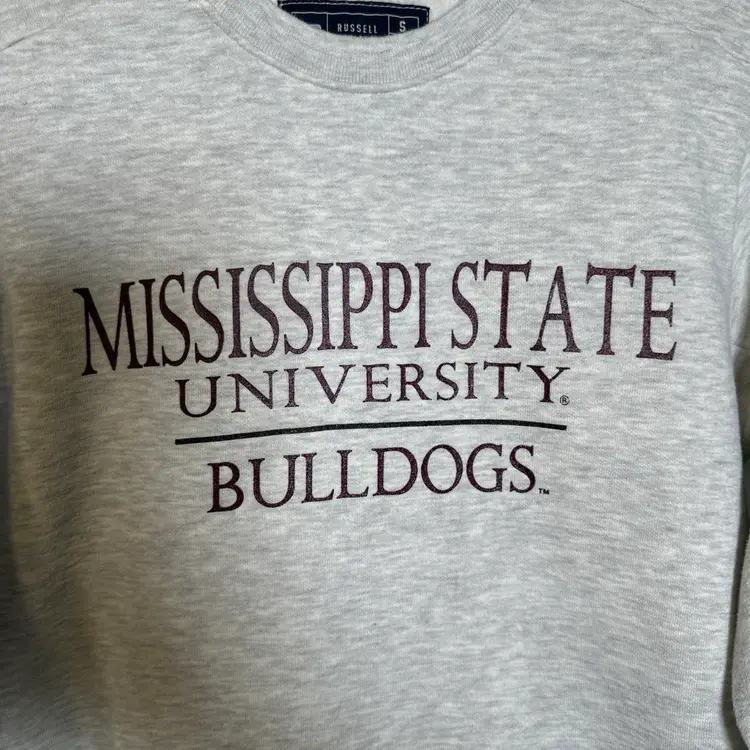 Mississippi State University Bulldogs Russell Athletics Men’s Small Pullover