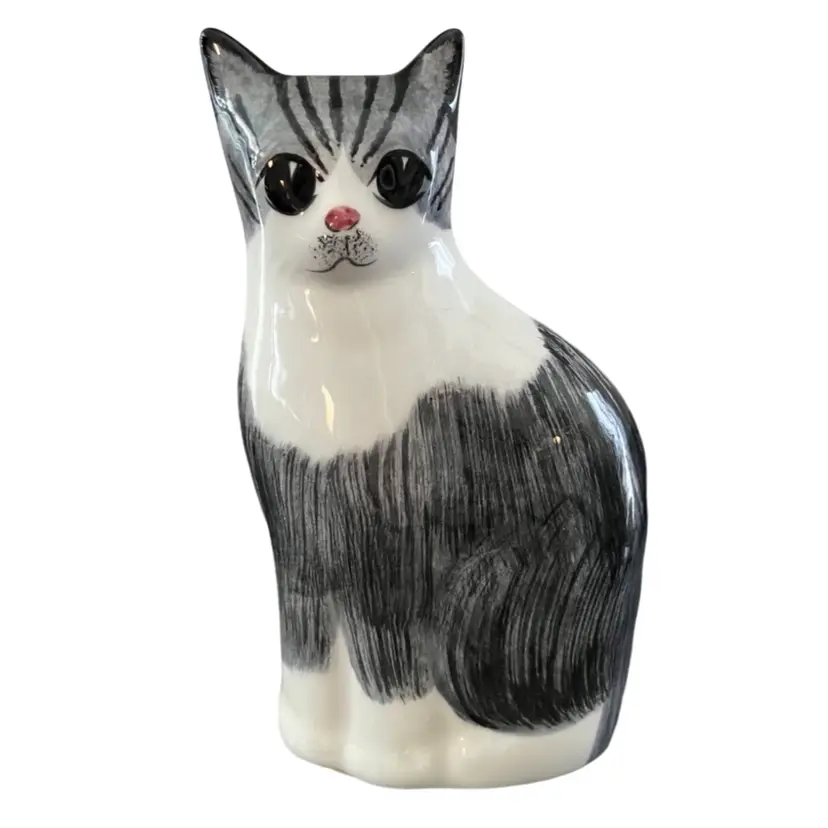 Vintage Ceramic Tabby Cat