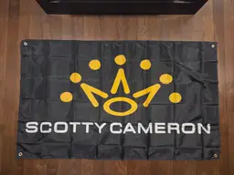 Scotty Cameron gold crown banner