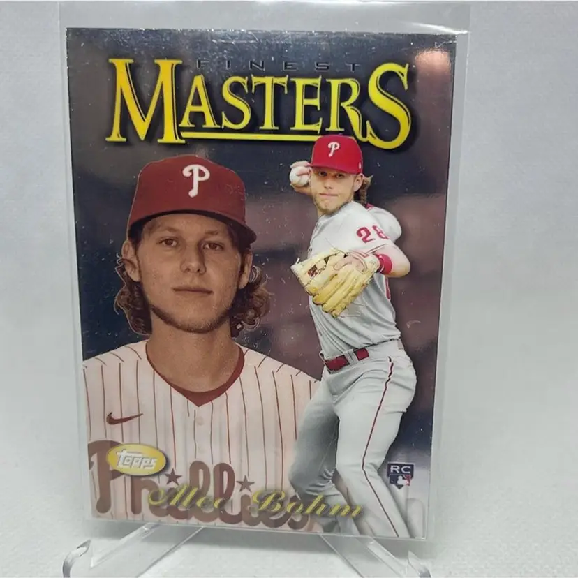 2021 Topps Finest Finest Masters Alec Bohm #97FM Rookie Philadelphia Phillies