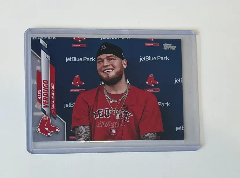 Alex Verdugo 2020 Topps Image Variation