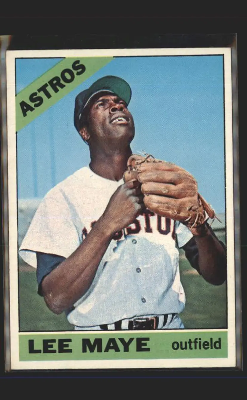 1966 Topps #162 Lee Maye - (137) - Houston Astros