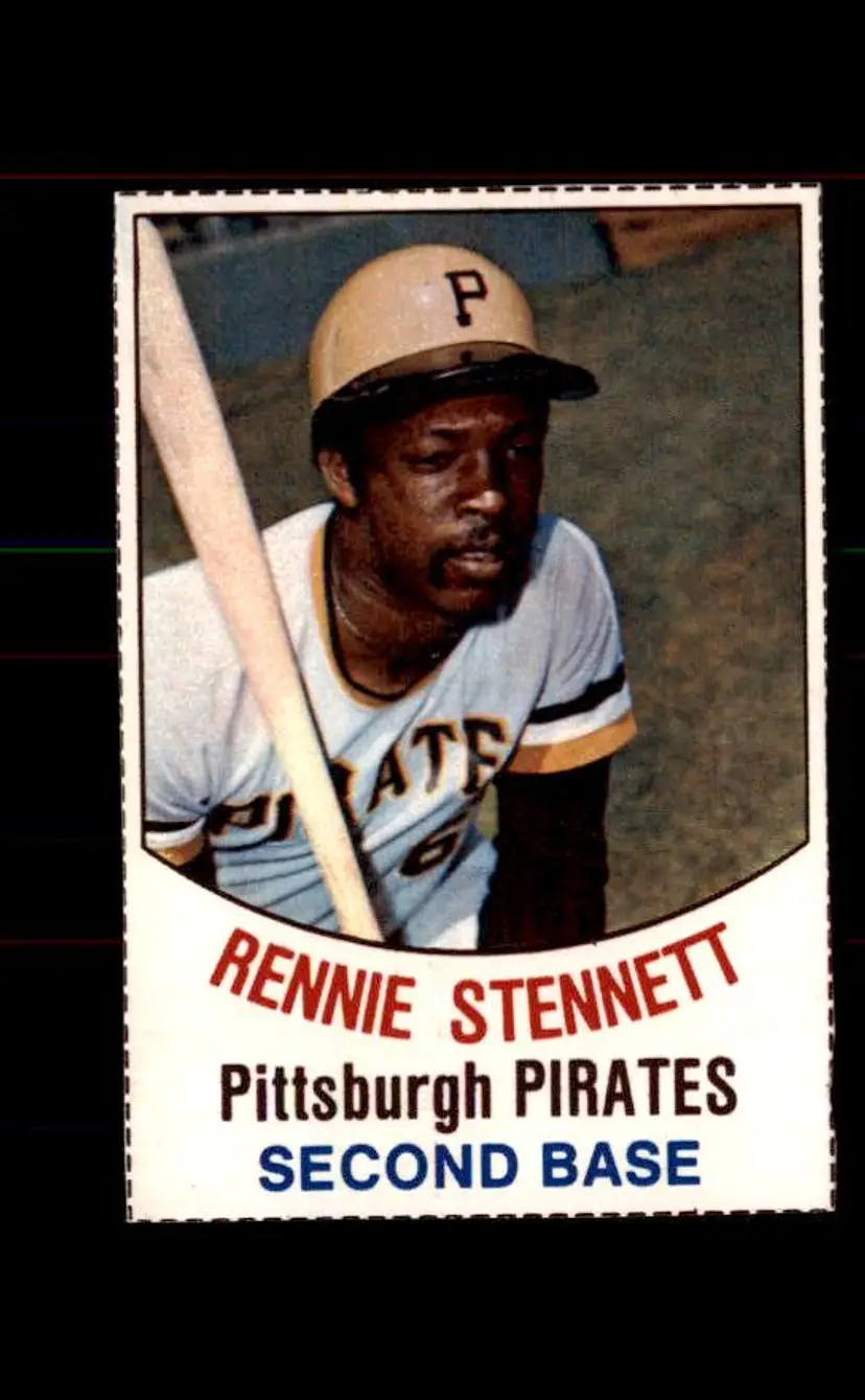 1977 Hostess #100 Rennie Stennett - (pk1) - Pittsburgh Pirates