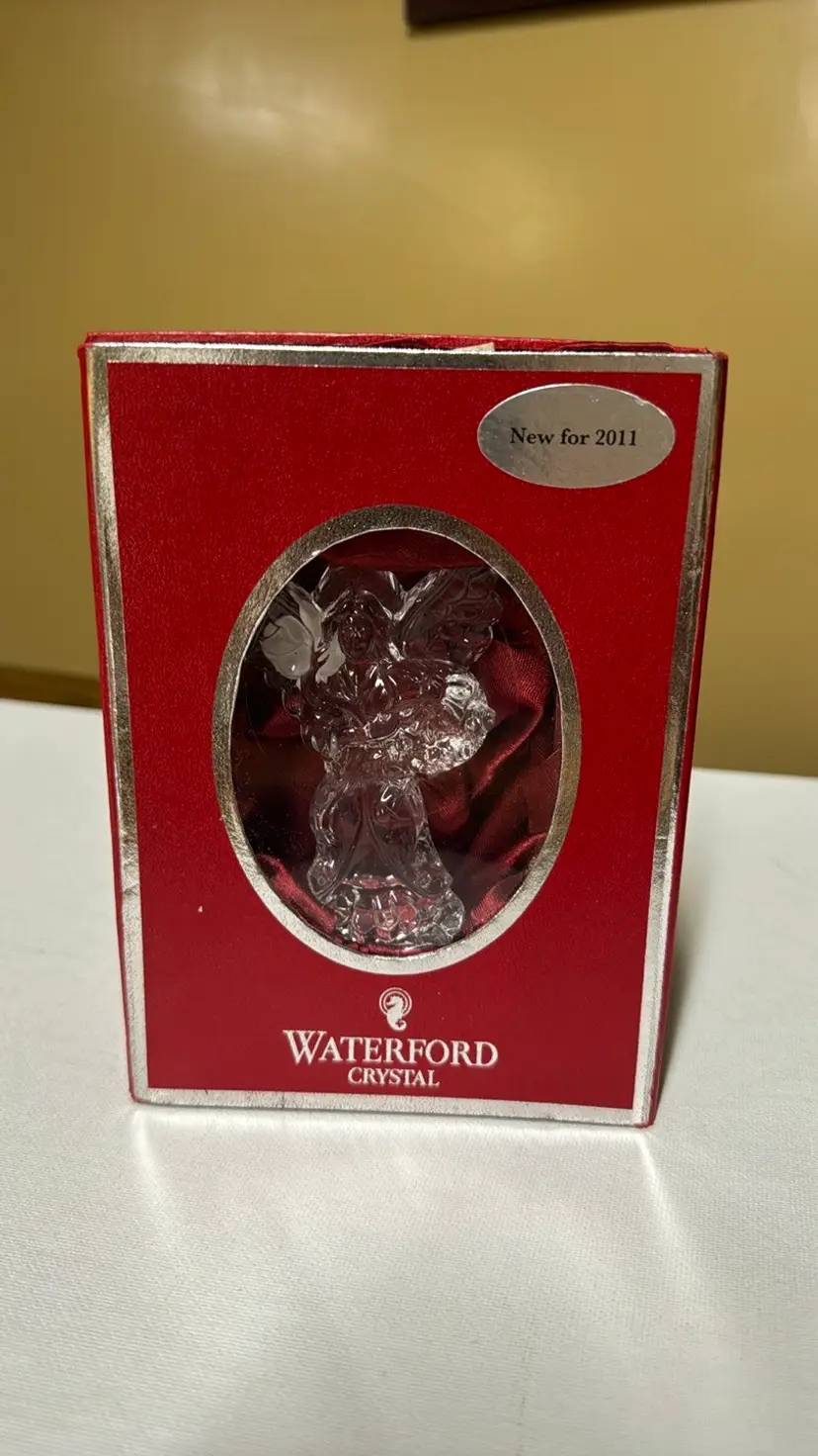 Waterford Crystal: 2011 Annual Angel Ornament with Box