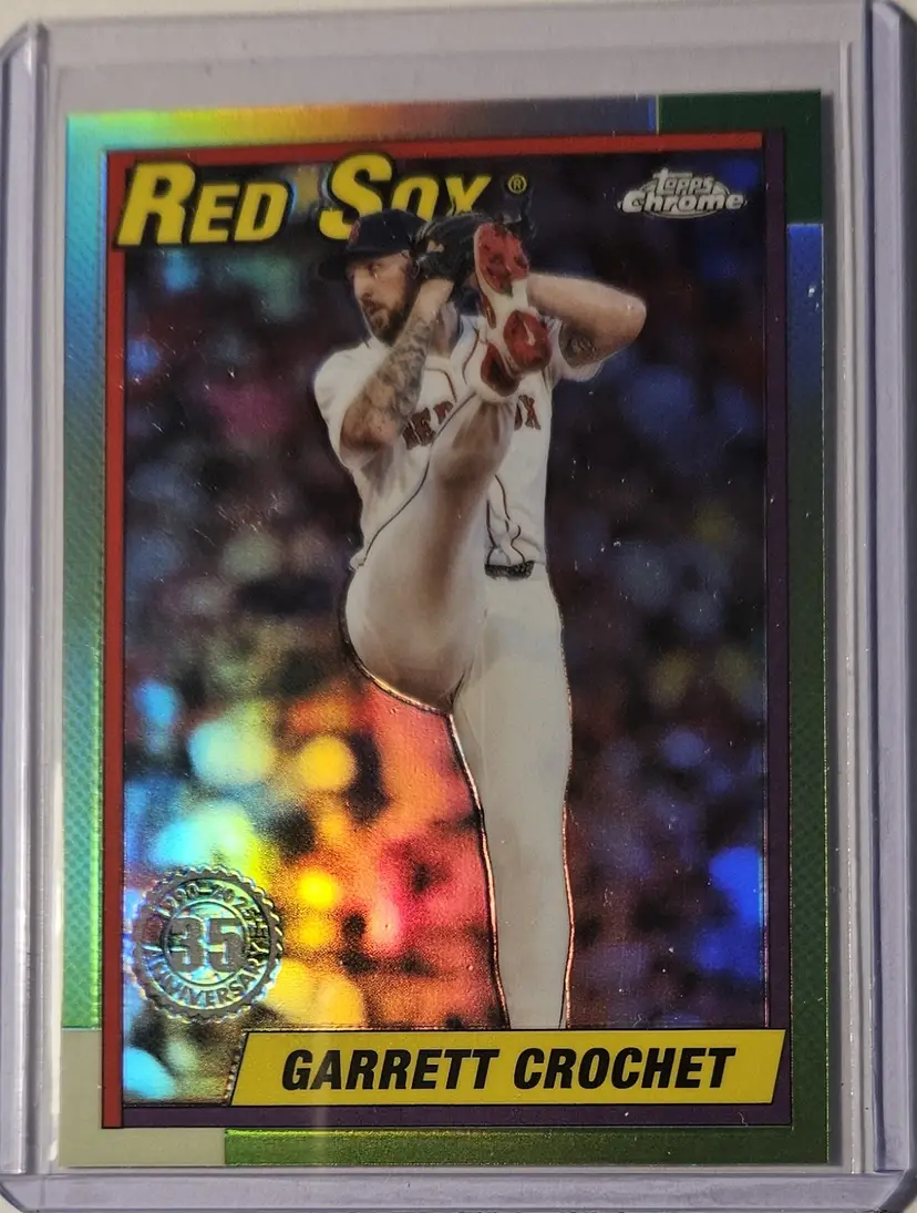 2025 Topps Chrome Update 1990 Garrett Crochet