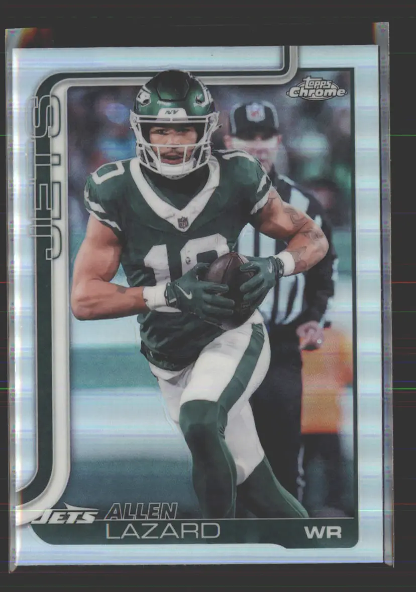 Allen Lazard 2025 Topps Chrome Refractor #236 - (142) - New York Jets