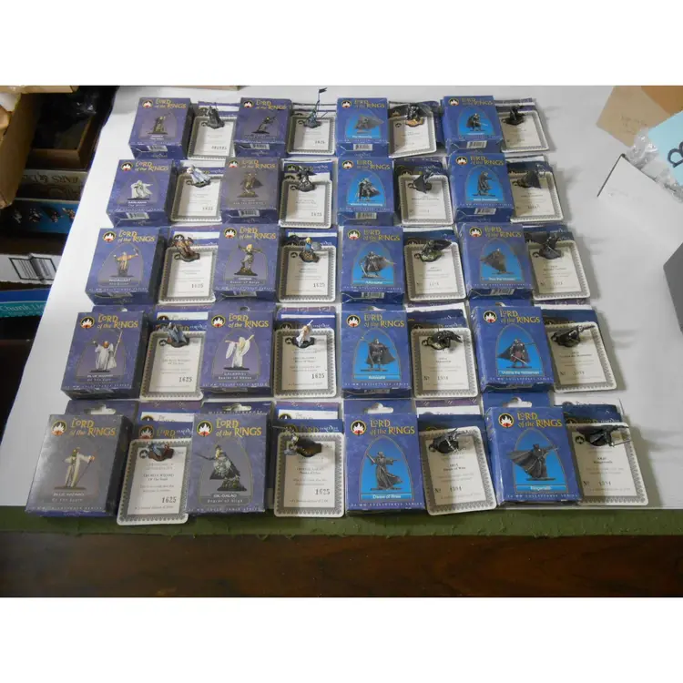 Mithril Miniatures 32mm Lord of the Rings collection painted (20) LR1-LR20