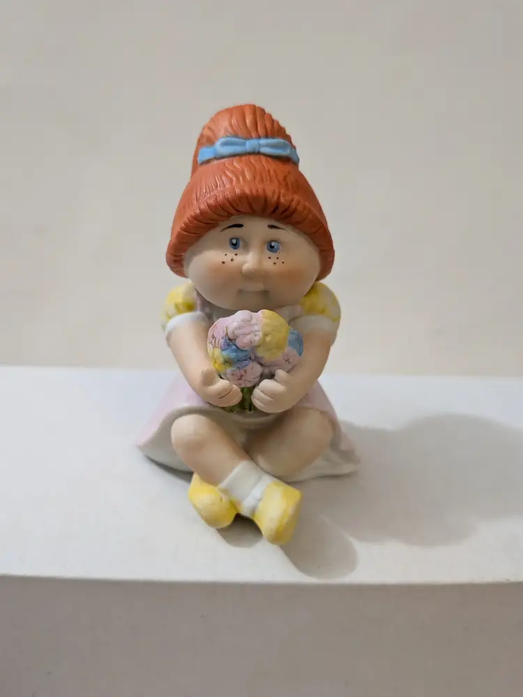 Vintage 1984 Cabbage Patch Special Thoughts for Special People Ceramic Figure