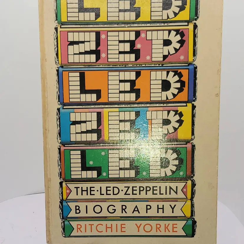 Vintage Led Zeppelin Biography by Ritchie Yorke **READ