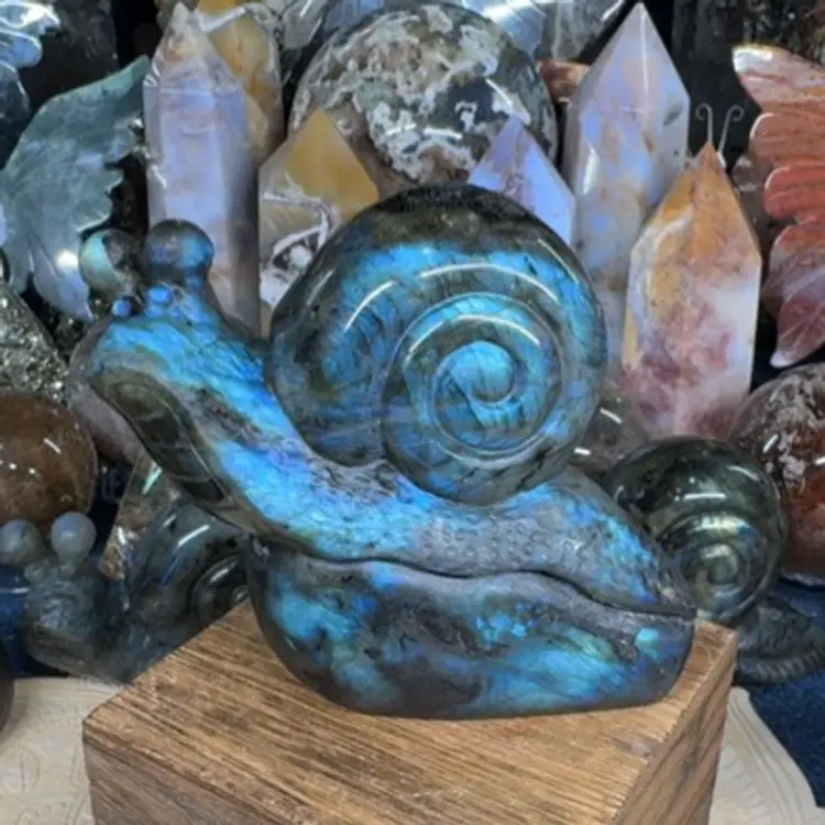 Labradorite Snail 125G